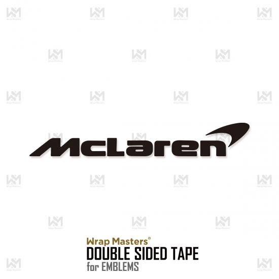 Wrap Masters®︎ = emblem = McLaren = McLaren（エンブレム再生用両面 